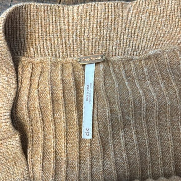 Free People Women's Mod Wrap Skirt Caramel Heather - Picture 10 of 13